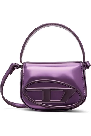 Diesel Très petit sac mauve à logo 1DR