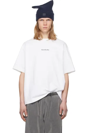 Acne Studios T-shirt blanc à logo