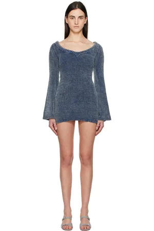 AYA MUSE Robe courte Orion bleue