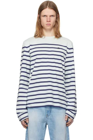 Acne Studios T-shirt à manches longues bleu