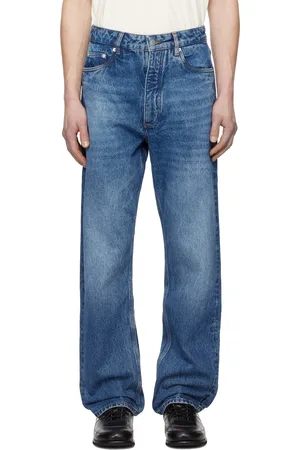 STUDIO NICHOLSON Jean Riso bleu