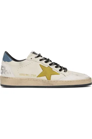 Golden Goose Baskets Ball Star blanc cassé