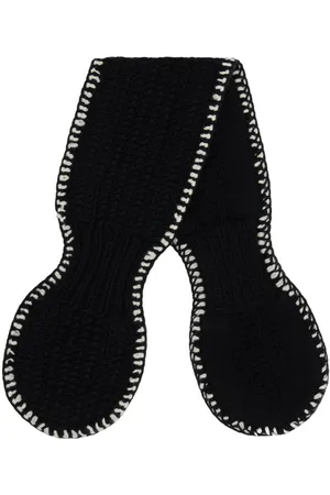 YMC Écharpe noire à fente