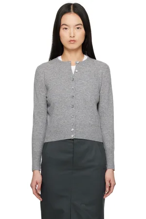 Maison Margiela Cardigan gris en laine