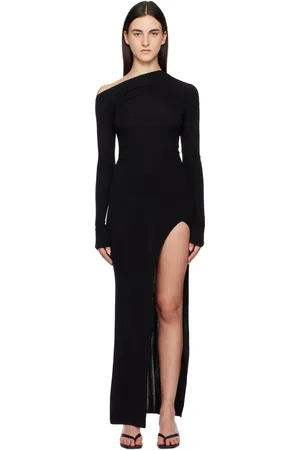 AYA MUSE Robe longue Ciro noire