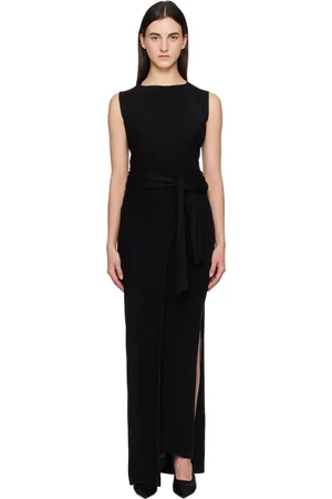 AYA MUSE Robe longue Nou noire