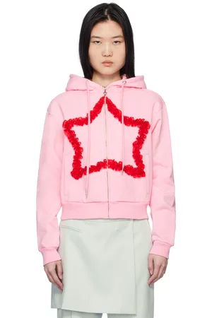 SANDY LIANG Pull à capuche Regina rose