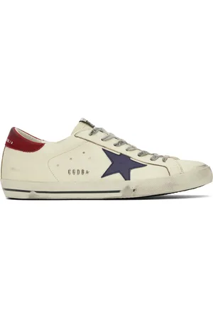 Golden Goose Baskets Super-Star blanc cassé