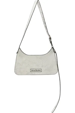 Acne Studios Mini sac à bandoulière Platt blanc