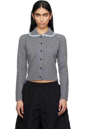 SANDY LIANG Cardigan Roche gris