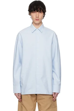 J.W.Anderson Chemise noire en toile oxford à coupe classique