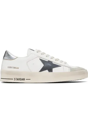 Golden Goose Baskets Stardan blanc et gris