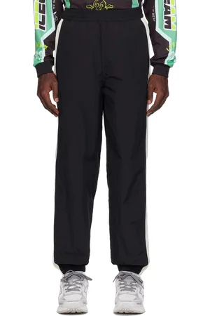 ICECREAM Pantalon de survêtement noir en nylon