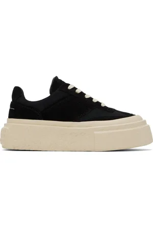 Maison Margiela Baskets Gambetta noires à plateforme