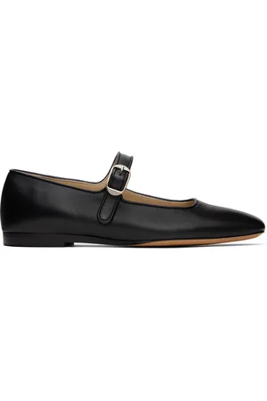 Le Monde Beryl Ballerines de style Charles IX noires