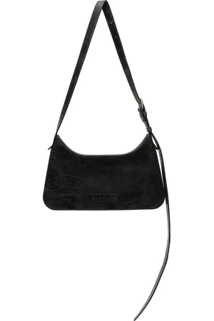 Acne Studios Mini sac à bandoulière Platt noir