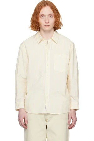 DUNST Chemise surdimensionnée jaune à rayures