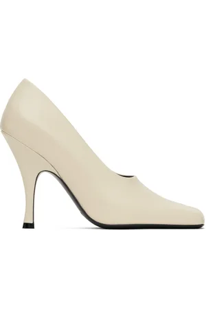 Khaite Chaussures à talon aiguille Eva blanc cassé