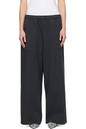 Acne Studios Pantalon de détente noir en jersey