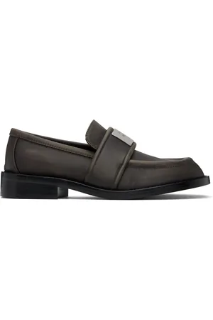 Acne Studios Flâneurs bruns en nylon