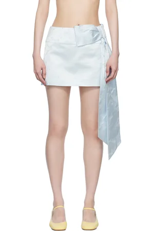 SANDY LIANG Minijupe Skar bleue