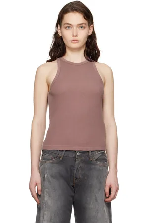 Acne Studios Débardeur rétro Eris U mauve