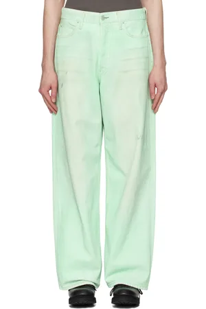 Acne Studios Jean ample 1981M vert