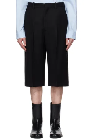 Acne Studios Short façon costume noir