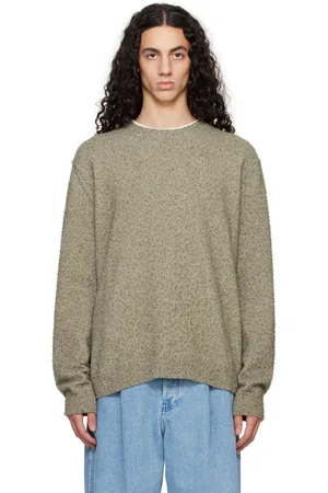 Maison Margiela Pull vert à boulochage