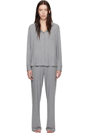 SKIMS Pyjama gris - Soft Lounge