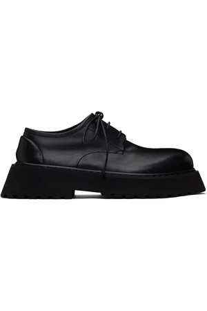 MARSÈLL Derbys Micarro noirs exclusifs à SSENSE