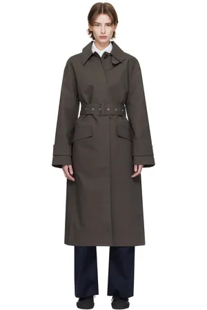 STUDIO NICHOLSON Trench Innis kaki