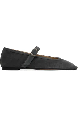 Le Monde Beryl Ballerines de style Charles IX grises