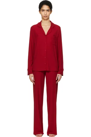 SKIMS Pyjama bourgogne - Soft Lounge