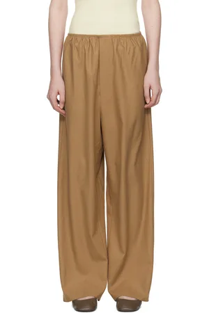 Baserange Pantalon de détente Stoa brun clair