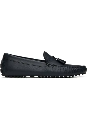 HUGO BOSS Flâneurs de conduite bleu marine