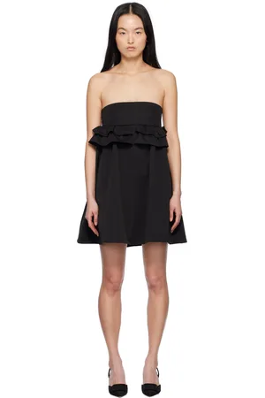 Kika Vargas Robe courte Nicole noire