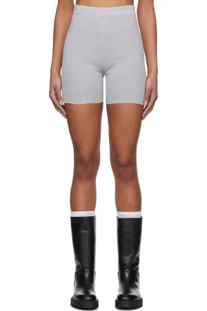 RIER Short gris en tricot