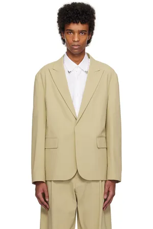 HUGO BOSS Veston beige à coupe moderne