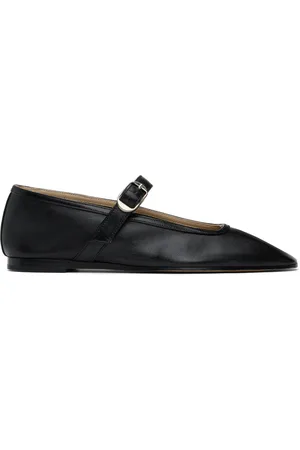 Le Monde Beryl Ballerines de style Charles IX noires