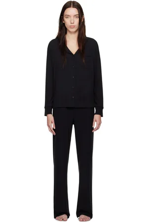 SKIMS Pyjama noir - Soft Lounge