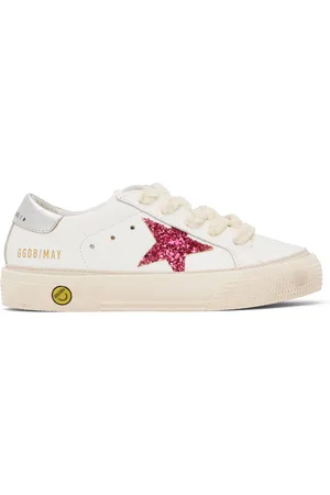 Golden Goose Enfant | Baskets May blanches