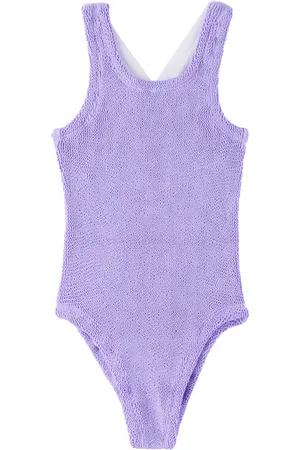 Hunza G Enfant | Maillot de bain Lara mauve