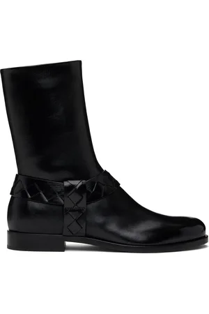 Bottega Veneta Bottes Achille noires
