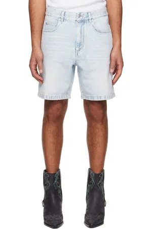 Isabel Marant Short Jeffry bleu en denim