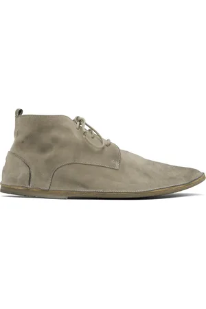 MARSÈLL Bottines Strasacco grises exclusives à SSENSE