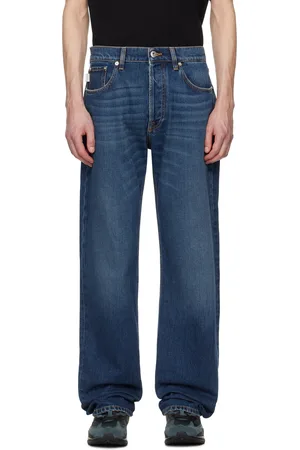 Lanvin Jean droit bleu