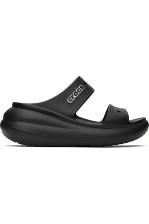 Crocs Sandales noires à semelle Crush