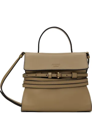 Moschino Petit sac Tie Me brun clair