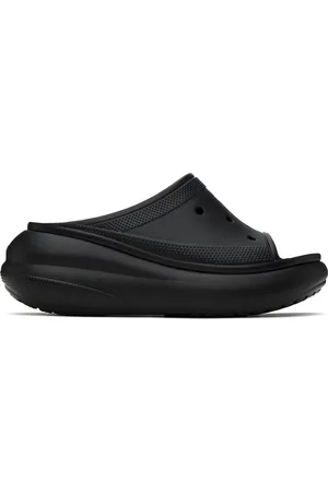 Crocs Sandales noires à semelle Crush